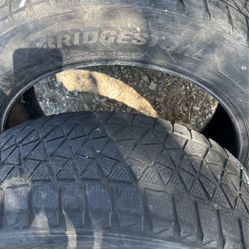 Tires  Bridgestone  Three   235/55/r 19s 