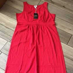 XL LONG RED DRESS NEW