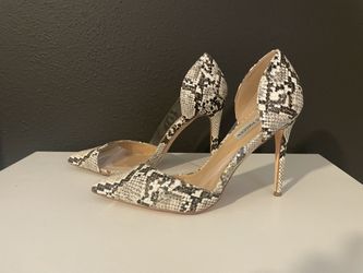 Steve Madden Snake Print Heels