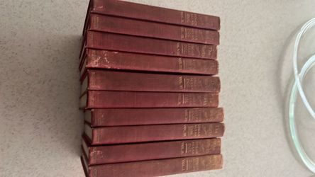 Edgar Allan Poe 10 column set ~1900 printed