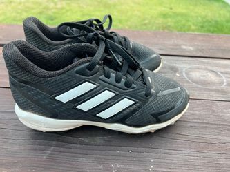 Adidas Baseball Cleats Black and White