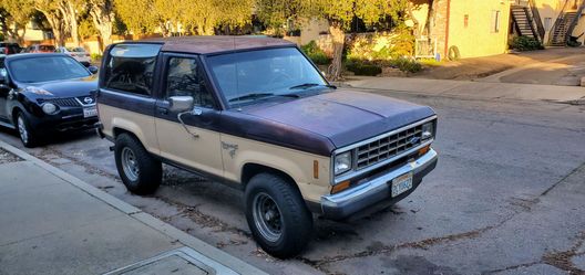 1986 ford bronco II 4x4. Approximately 170k miles