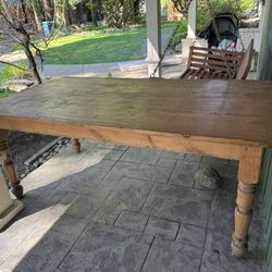 Old Pottery Barn Dining Table