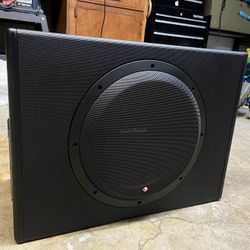 Rockford single 12 in subwoofer 