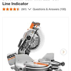 Ridgid 15 Amp 10 in. Corded Dual Bevel Miter Saw