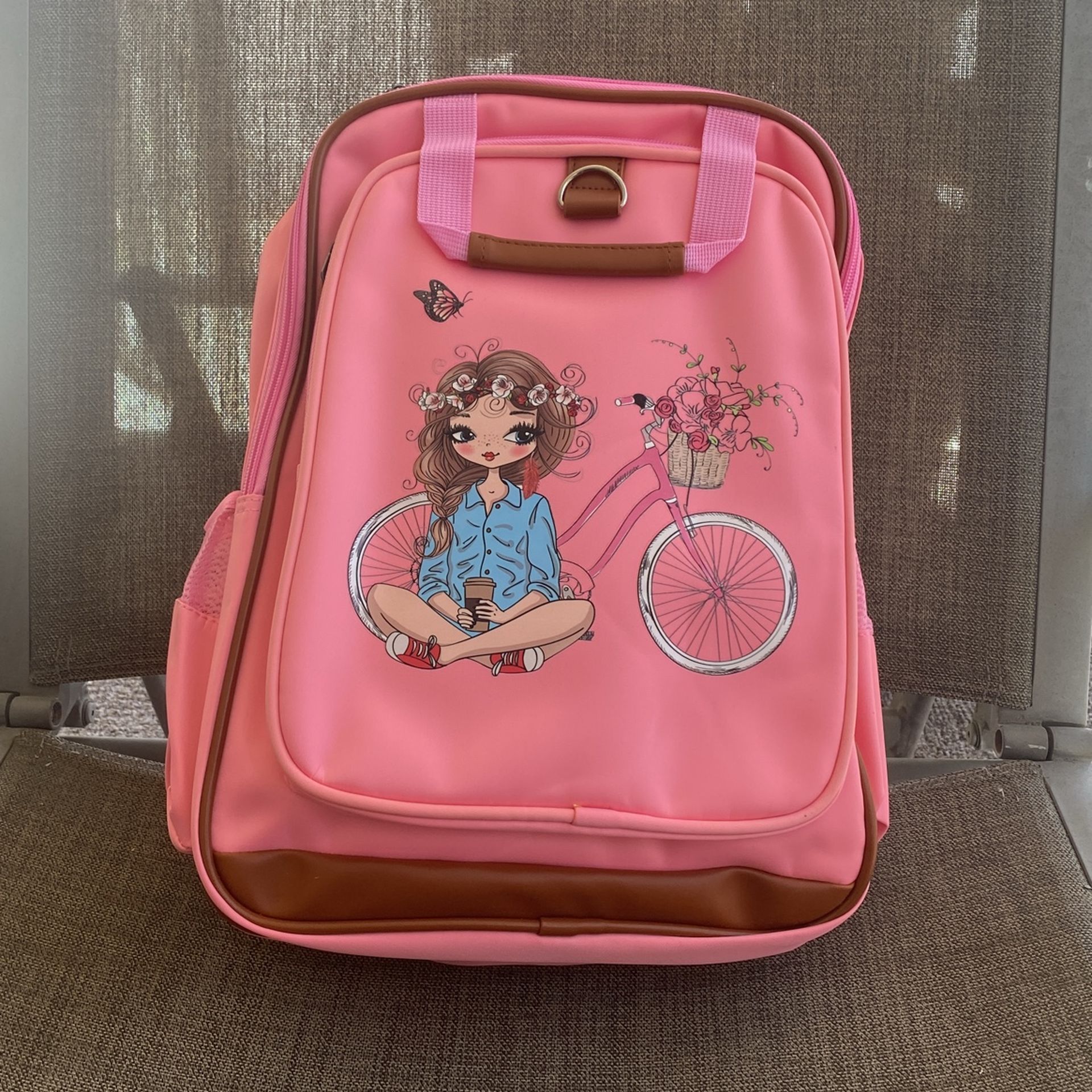 Backpack Girls With Bike $8,New In Box , pick up in Modesto