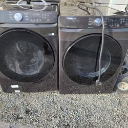 Samsung Washer And Dryer Set Electric 30-day Warranty 