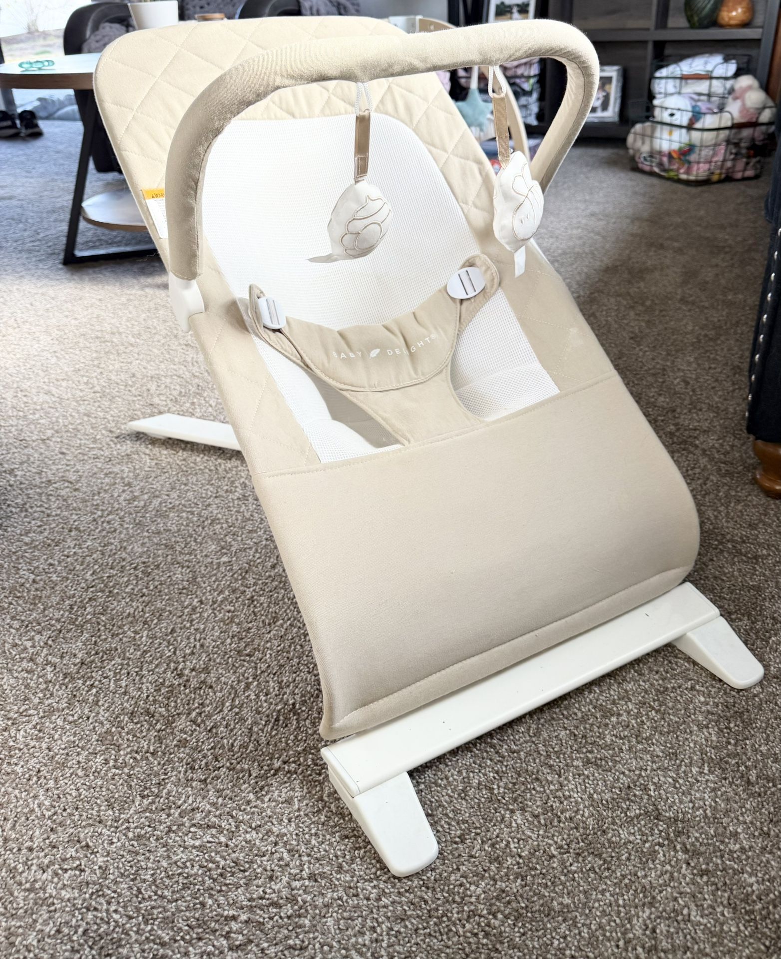 Baby Delight Baby Bouncer - Oat