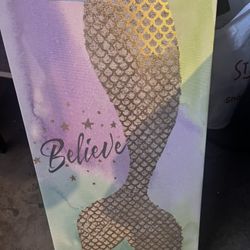 Mermaid Fin wall Decor