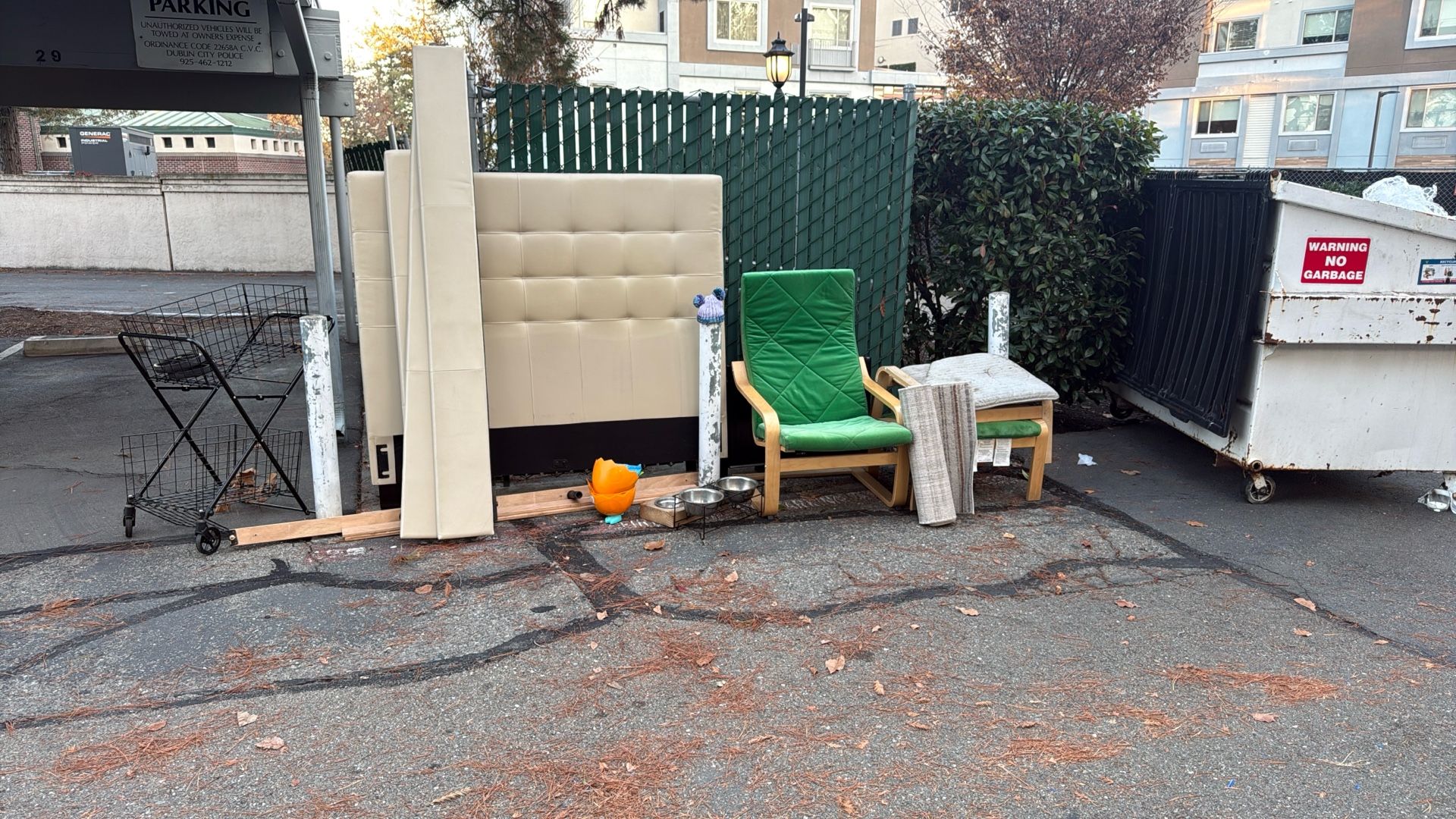 ALL FREE! Queen Bed Frame, IKEA Chair, Dog Bowls, Air Purifier, File Cabinets 