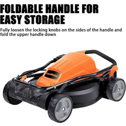 LawnMaster ME1218X Electric Lawn Mower 12AMP 19-Inch * * (1,146)