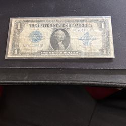 1923 “horse Blanket” $1 Silver Certificate