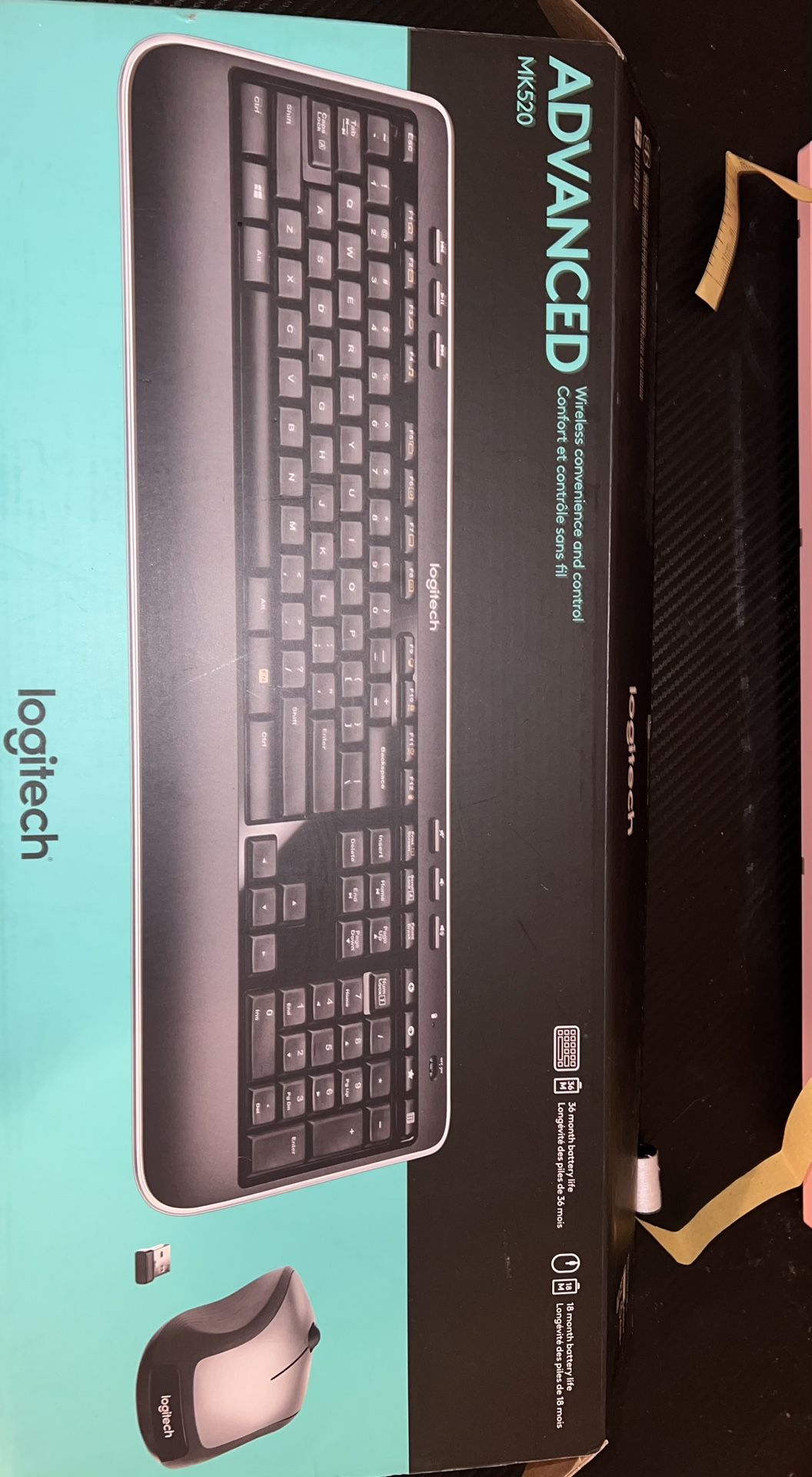 Logitech Advanced MK520 Keyboard and Mouse Combo
