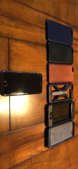 iPhone 6s 128gb with cases