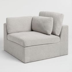 4X Modular Sofa Chair Light Grey