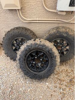 Can Am X3 Tires and Rims