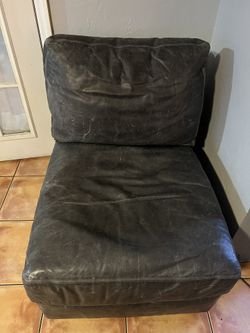 Restoration Hardware Leather Chair