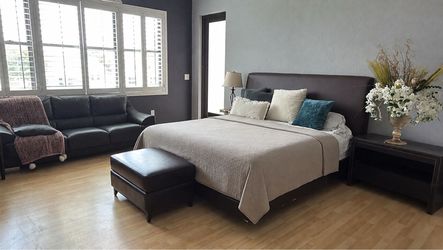 Juego de dormitorio King completo