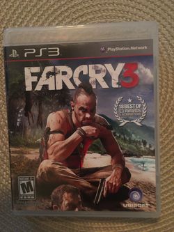 Sony PlayStation ps3 farcry 3