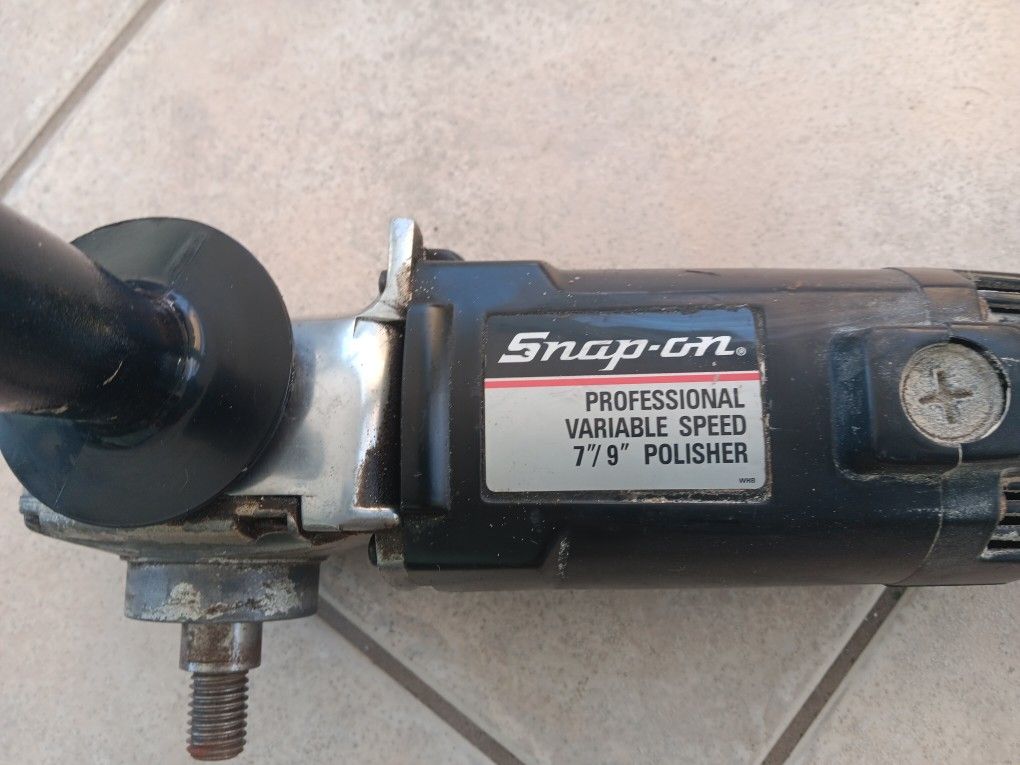 SNAP ON VARIABLE SPEED POLISHER