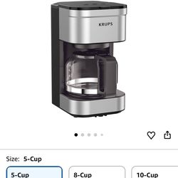 Krups Simply Brew 5 cup coffee maker