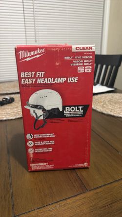 Bolt eye visor