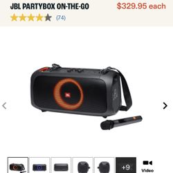 JBL PartyBox With Mic