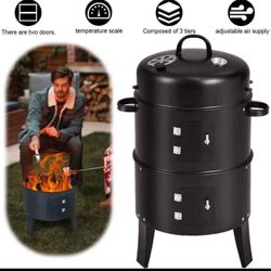 brand New  outdoor Smoker Grill