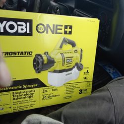Ryobi 18v Electromatic Sprayer W/wrist Strap Charger And Battery
