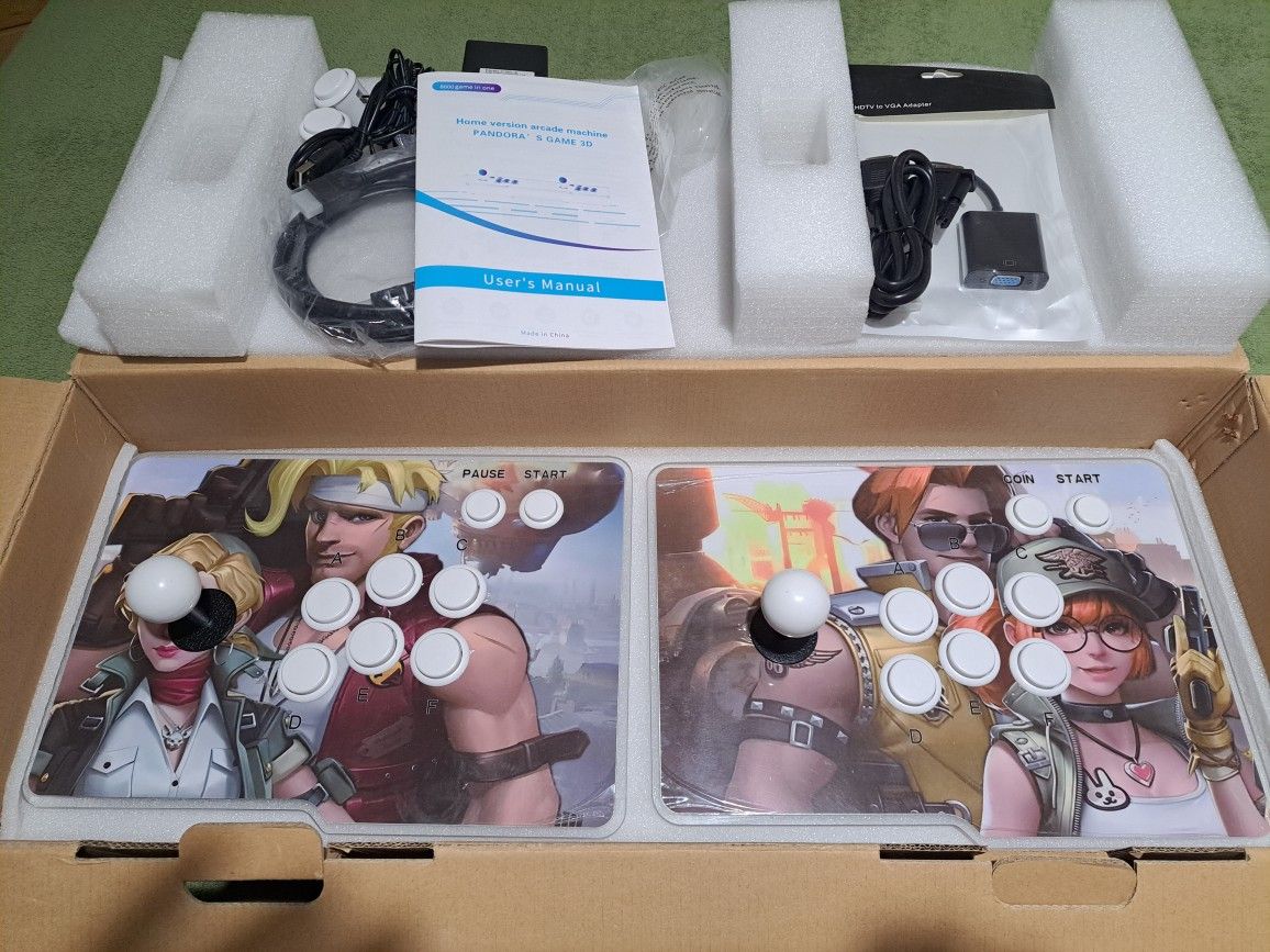 Classical Arcade Games Station.