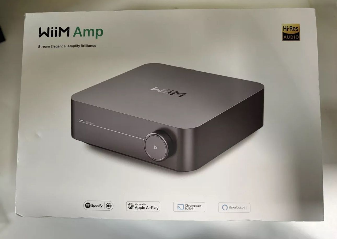 Brand New!!! WiiM Amp: Multiroom Streaming Amplifier 