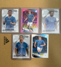 Napoli Card Lot 2025-26 Topps Uefa Club Competitions