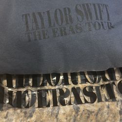 Taylor Swift Blue Crew Sweatshirt New 