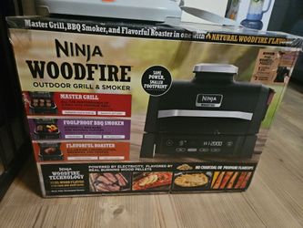 Ninja woodfire outdoor grill and smoker