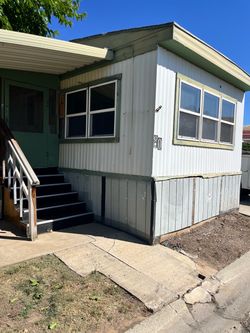 Single wide mobile home