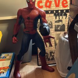 HUGE Marvel SPIDER-MAN Homecoming Super Sense 24" Interactive Action Figure