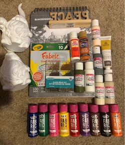 Mixed Craft Supplies Lot