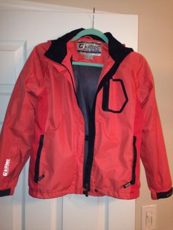 Girl's Killtec Raincoat hiking jacket size 12