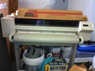 Hp designjet 650c plotter printer