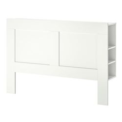 Headboard with shelf or bookcase
