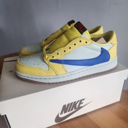Jordan 1 Low Travis Scott - Size 6M/7.5 W