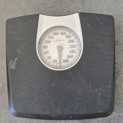 Sunbeam Black Dial Scale SAB602-05 Body Weight Scale - Black - 