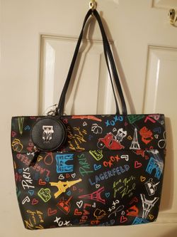 Karl Lagerfeld handbag purse