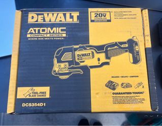 DeWalt DCS354D1 20V cordless keyless oscillating tool kit
