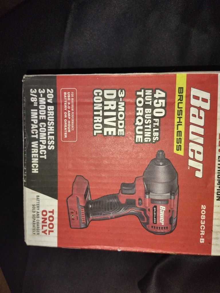 Bauer 20v 3mode Drive Impact Wrench