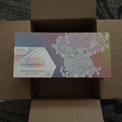 Pokemon Prismatic Evolution Super Premium Collection