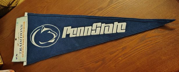Penn State Nittany Lions Vintage Wool Felt  Pennant