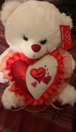 New. teddy bear. With. Tag