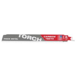Milwaukee TORCH 9” Carbide Sawzall Blade – Heavy Metal Cutting