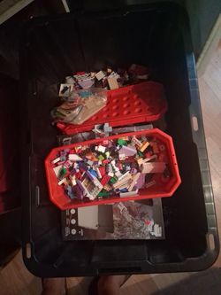 Large Box Of Loose Legos